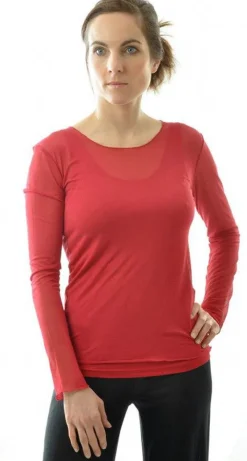 100% Bio-Seide LANGARM SHIRT von Alkena