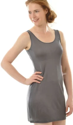 100% Bio-Seide TRÄGER UNTERKLEID von Alkena