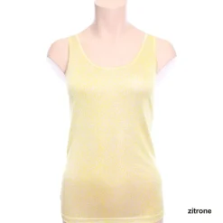 100% Bio-Seide TRÄGERTOP bedruckt von Alkena