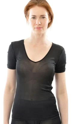 100% Bio-Seide T-SHIRT uni von Alkena