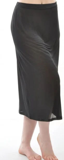 100% Bio-Seide UNTERROCK LANG fein von Alkena