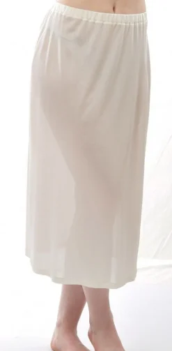 100% Bio-Seide UNTERROCK LANG von Alkena