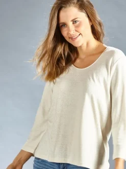 100% Bouretteseide 3/4 Arm SHIRT viele Farben von Kokon Zwo