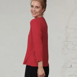 100% Bouretteseide 3/4 Arm SHIRT von Kokon Zwo