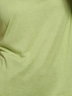 100% Bouretteseide Kurzarm Top Kokon Zwo