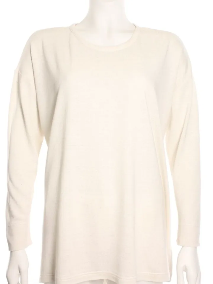 100% Bouretteseide RUNDHALS SHIRT viele Farben von Kokon Zwo