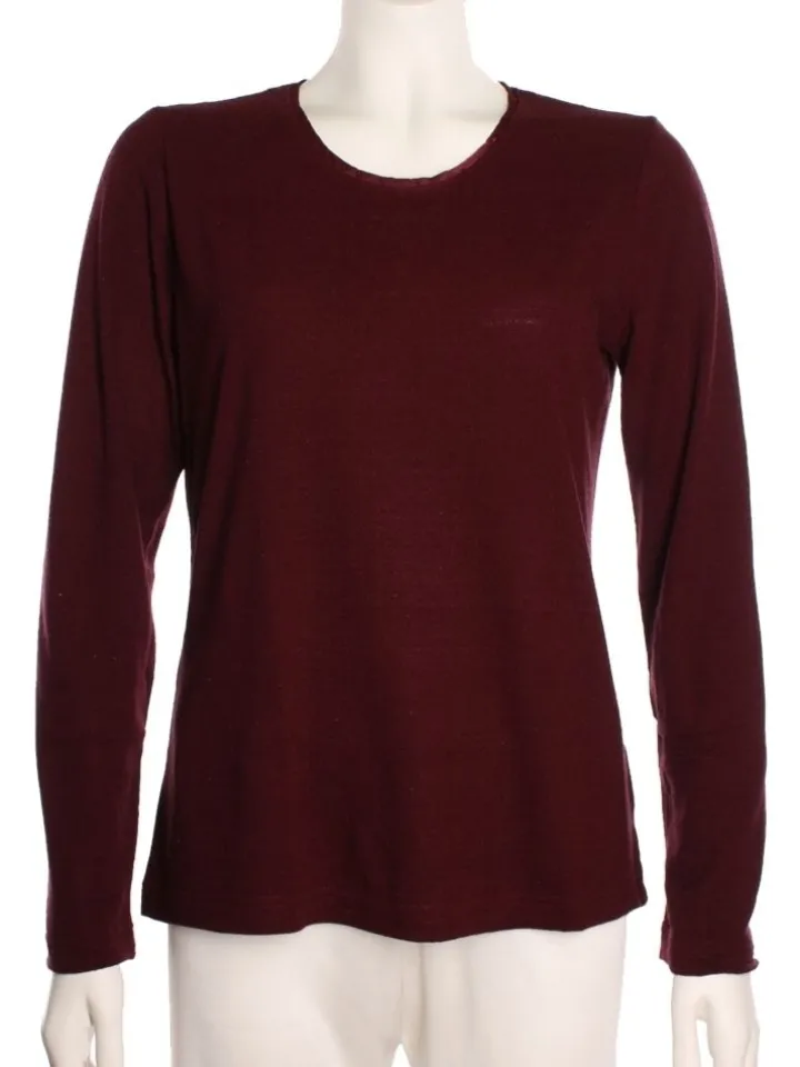 100% Bouretteseide RUNDHALS SHIRT viele Farben von Kokon Zwo