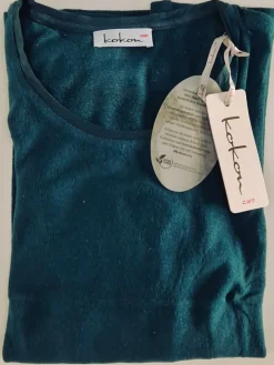 100% Bouretteseide RUNDHALS SHIRT viele Farben von Kokon Zwo