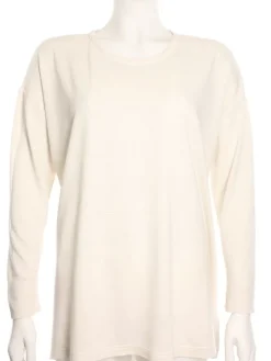 100% Bouretteseide RUNDHALS SHIRT bunt Kokon Zwo