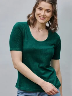 100% Bouretteseide T-Shirt von Kokon Zwo