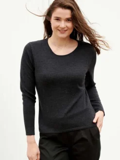 100% Merinowolle kbT Pullover Kokon Zwo