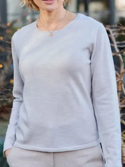 100% Merinowolle kbT Pullover Kokon Zwo