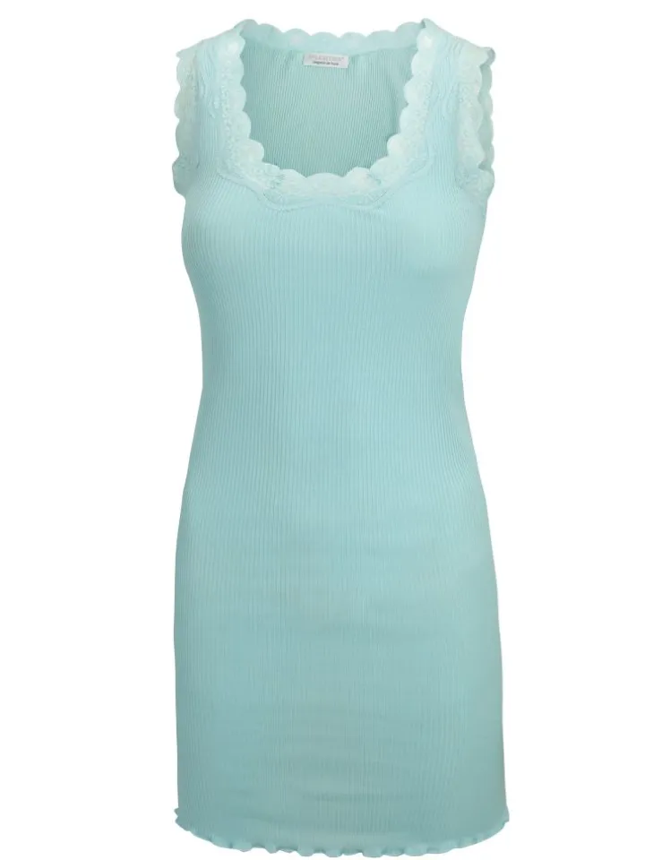 70% Seide 30% Baumwolle Träger Unterkleid RIPP von Eva B. Bitzer