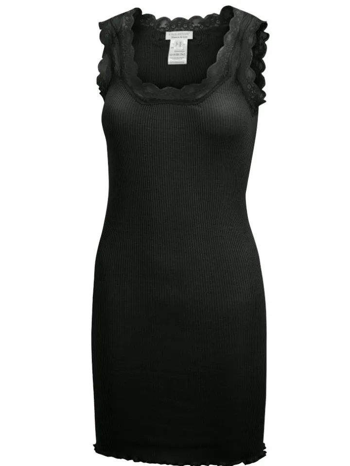 70% Seide 30% Baumwolle Träger Unterkleid RIPP von Eva B. Bitzer