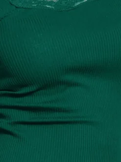 70% Seide 30% Bio-Baumwolle kbA TRÄGERTOP RIPP Basic Kokon Zwo