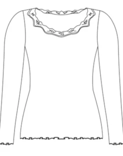 70% Seide 30% Bio-Baumwolle kbA LANGARMSHIRT gerippt von Kokon Zwo