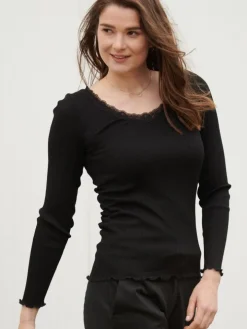 70% Seide 30% Bio-Baumwolle kbA LANGARMSHIRT Basic Kokon Zwo