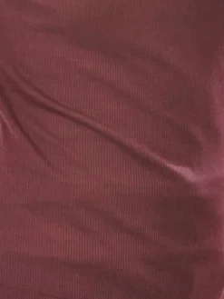 55% Seide 45% Wolle LANGARM SHIRT gerippt von Alkena