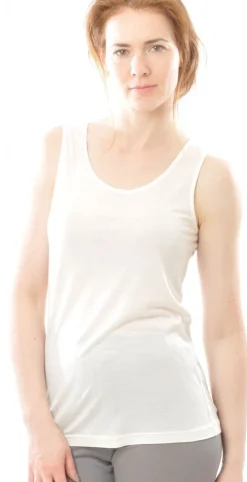 55% Seide 45% Wolle UNTERHEMD von Alkena