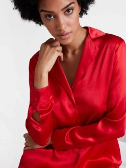 100% Seide Bluse TOI MON AMOUR von Aubade