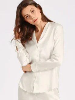 100% Seide Bluse TOI MON AMOUR Basic Farben von Aubade