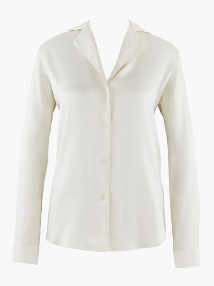 100% Seide Bluse TOI MON AMOUR Uni Farben von Aubade