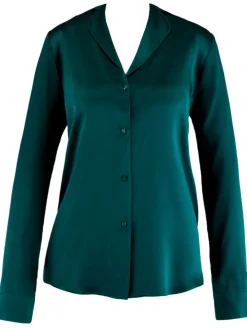 100% Seide Bluse TOI MON AMOUR Uni Farben von Aubade