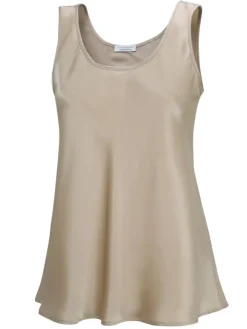 100% Seide Camisole Top KLASSIK SATIN von Eva B. Bitzer