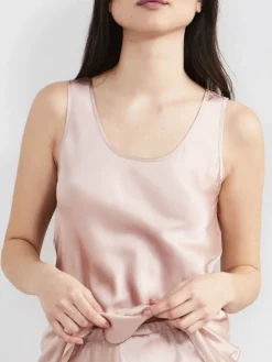 100% Seide Camisole Top KLASSIK SATIN von Eva B. Bitzer