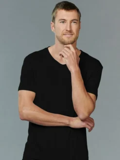 100% Seide Herren T-Shirt von Kokon Zwo