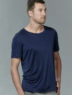 100% Seide Herren T-Shirt von Kokon Zwo