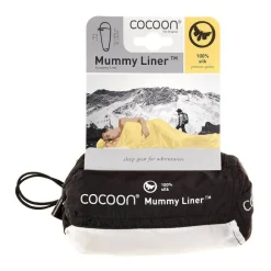 100% Seide Innenschlafsack MUMMY LINER Economy Line von Cocoon®