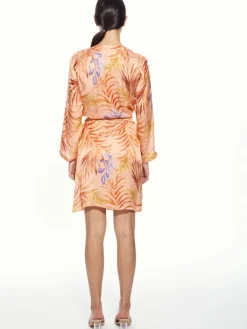 100% Seide Kimono LEANDRA in apricot von Eva B. Bitzer