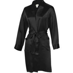 100% Seide Kimono MASPALOMAS uni von Gattina