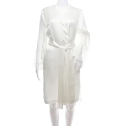 100% Seide Morgenmantel ROYAL LACE von Luna di Seta