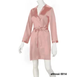 100% Seide Morgenmantel SOIE LASER Marjolaine