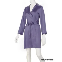 100% Seide Morgenmantel SOIE LASER kurz von Marjolaine