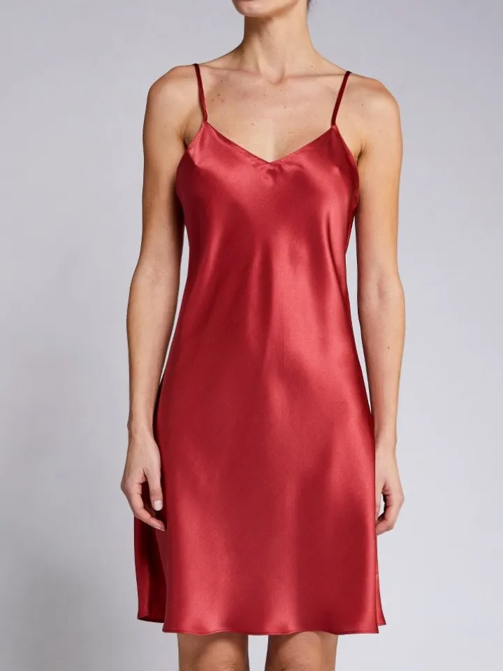 100% Seide Nachthemd CAROLINE elegant von Vivis