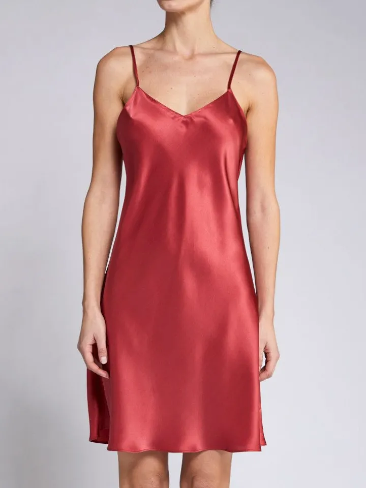 100% Seide Nachthemd CAROLINE elegant von Vivis