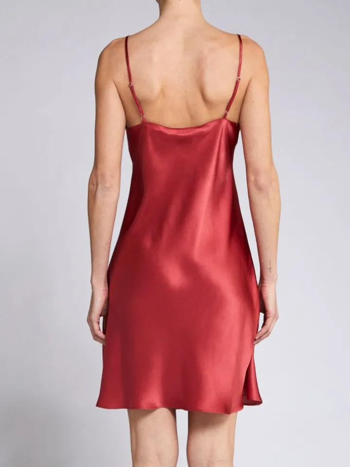 100% Seide Nachthemd CAROLINE elegant von Vivis