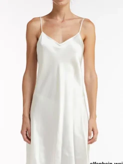 100% Seide Nachtkleid DORINE von Vivis