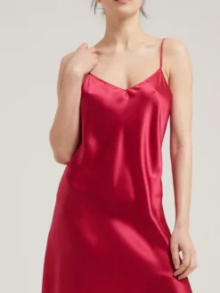100% Seide Nachtkleid DORINE von Vivis