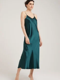 100% Seide Nachtkleid DORINE von Vivis