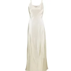 100% Seide Nachtkleid lang KLASSIK SATIN von Eva B. Bitzer