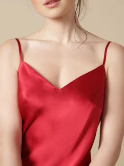 100% Seide Nachtkleid lang SOIE ODANA Marjolaine