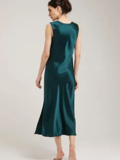 100% Seide Nachtkleid LEONA von Vivis