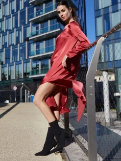 100% Seide Nachtkleid VIOLETTA lang von Vivis