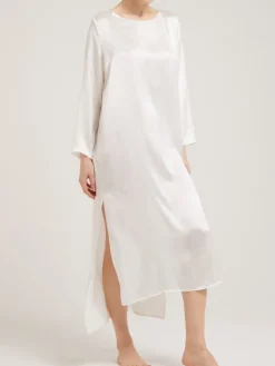 100% Seide Nachtkleid VIOLETTA lang von Vivis