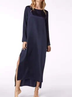 100% Seide Nachtkleid VIOLETTA uni von Vivis