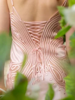 100% Seide Neglige SOIE FANTAISIE von Marjolaine